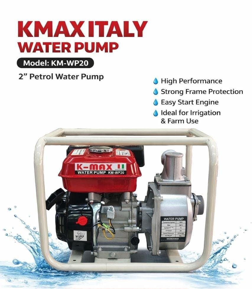 Kmax 2-Inch High Flow Petrol Water Pump