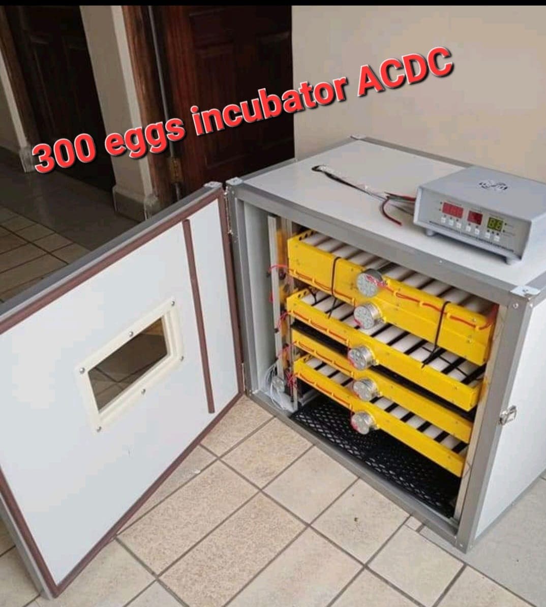 Kukumom 300 Eggs Automatic AC/DC Incubator