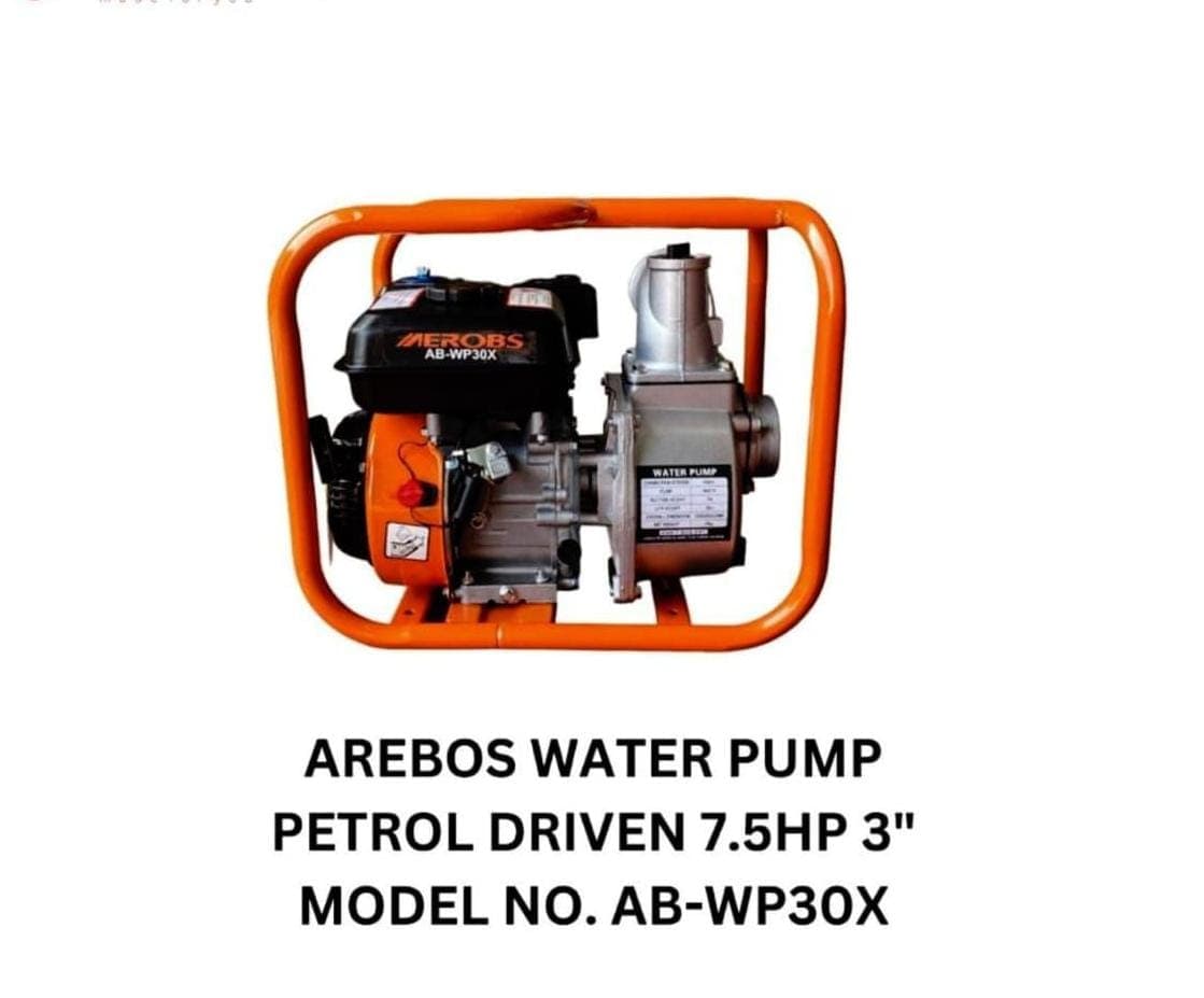 Aerobs 3-Inch Petrol Engine Water Pump