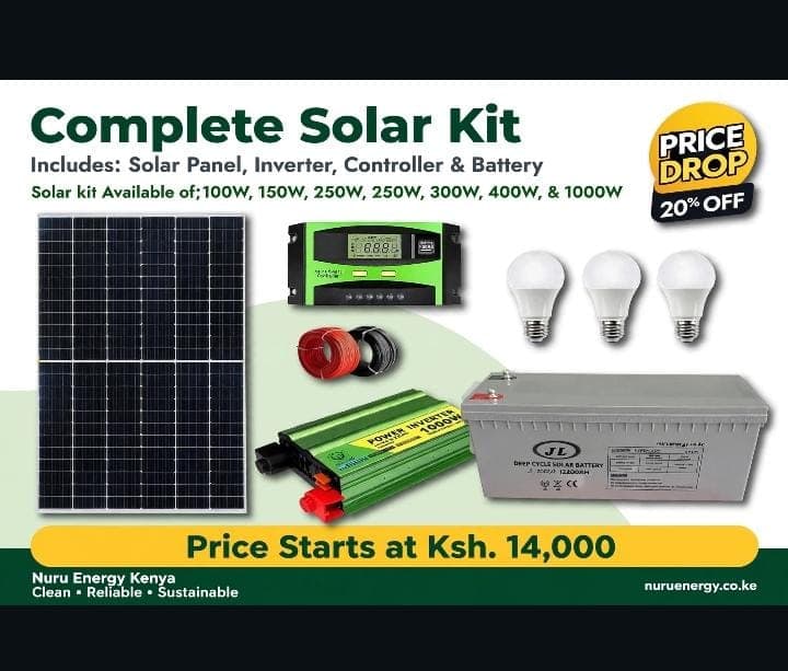 Sunnypex 60W All-in-One Solar Home Kit