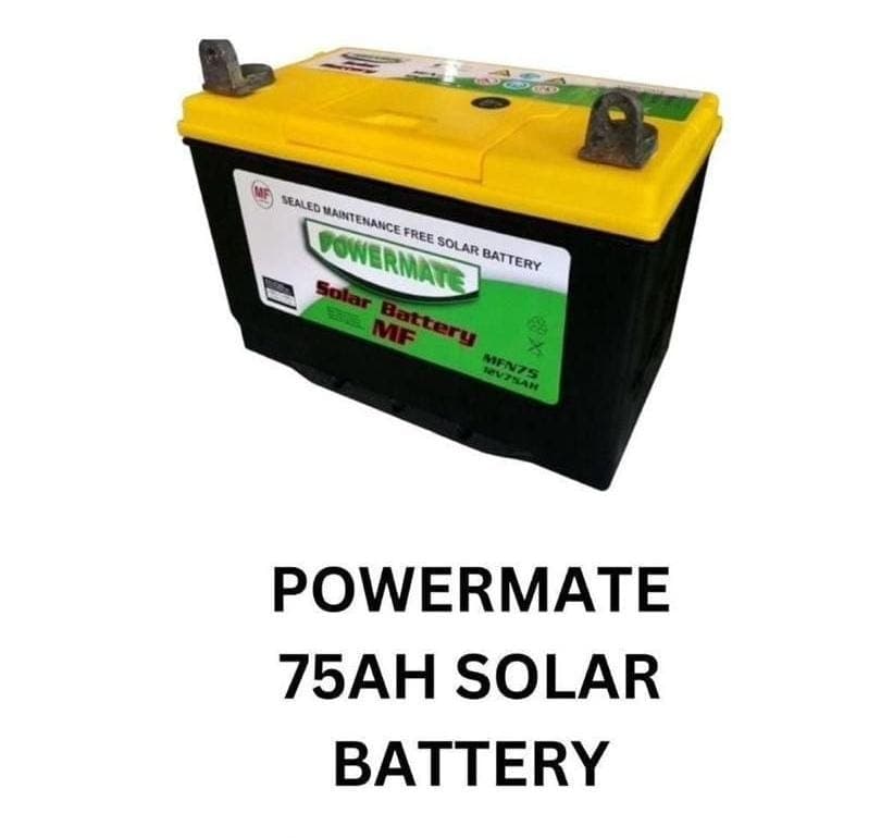 Powermate 75Ah 12V Deep Cycle Solar Battery