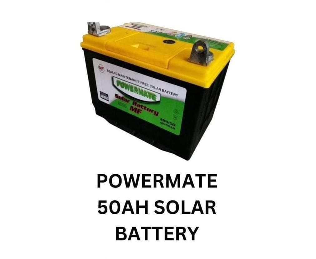 Powermate 50Ah 12V Deep Cycle Solar Battery