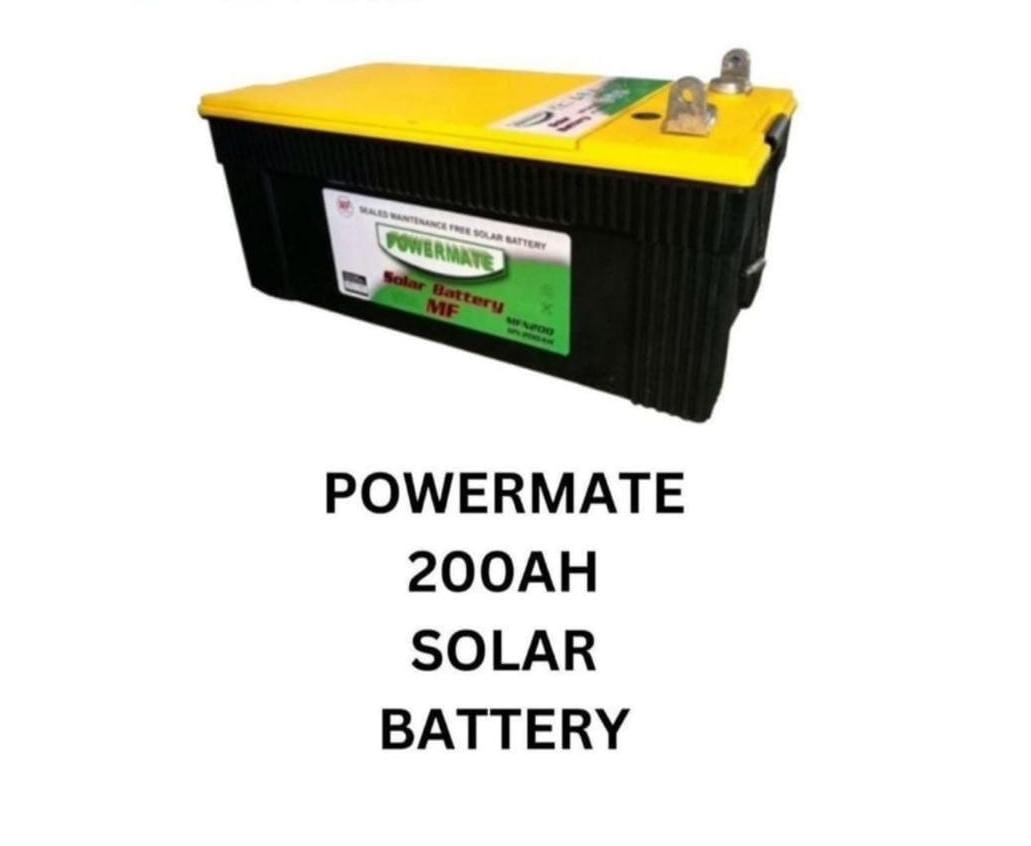 Powermate 200Ah 12V Solar Energy Storage Battery
