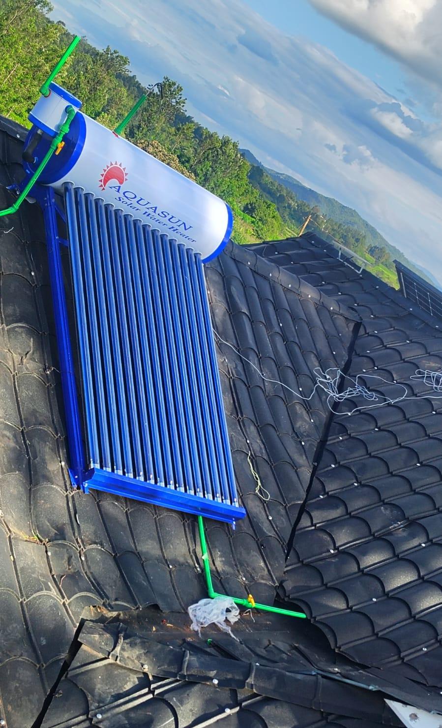Aquasun 150L Non-Pressurized Solar Water Heater