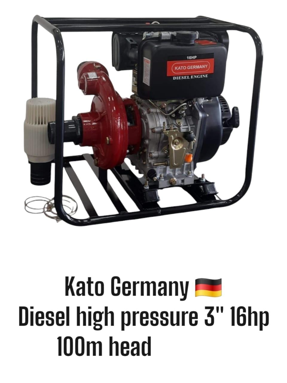 Kato Germany 3-Inch High Pressure Diesel Water Pump
