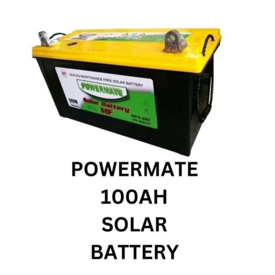 Powermate 100Ah 12V Deep Cycle Solar Battery