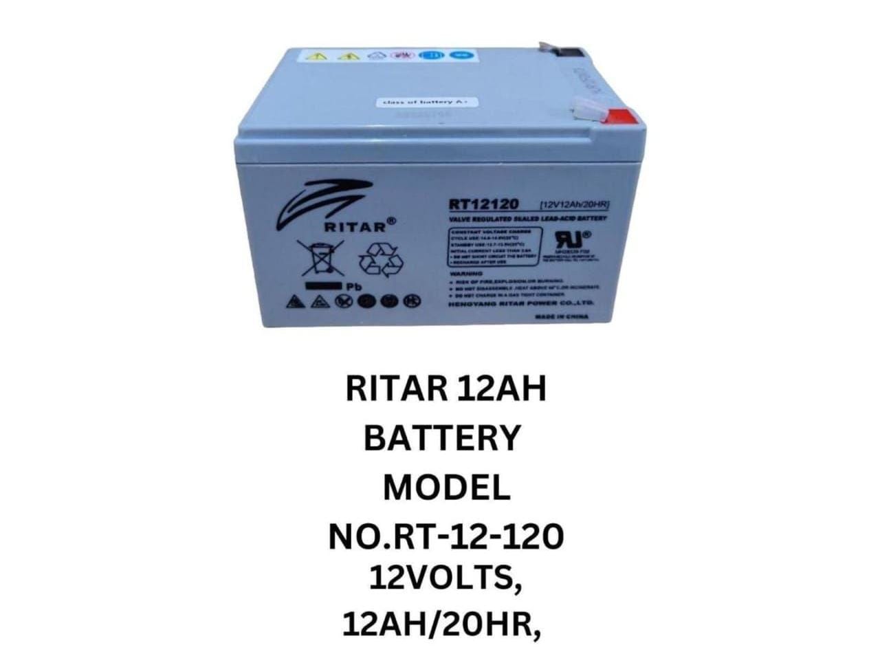 Ritar 12Ah 12V Lead Acid Battery