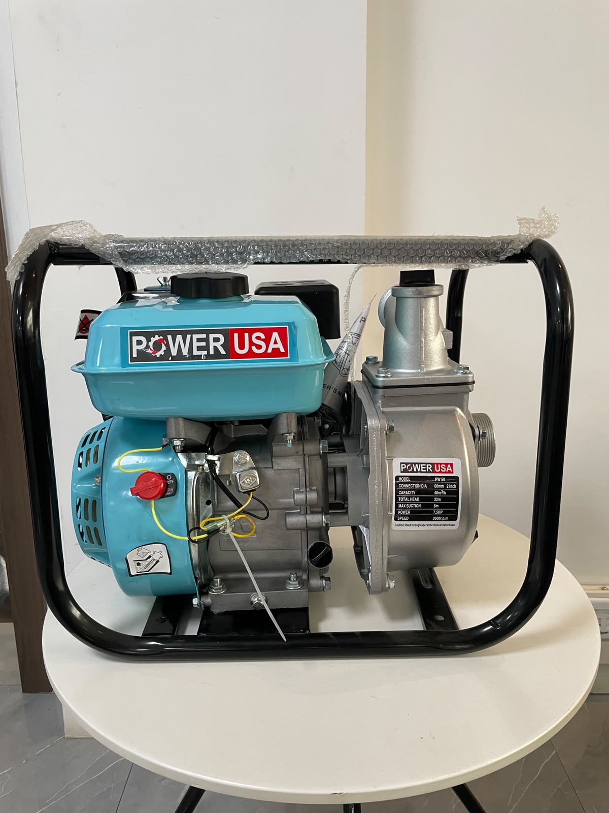 Power USA 3-Inch High Pressure Petrol Water Pump