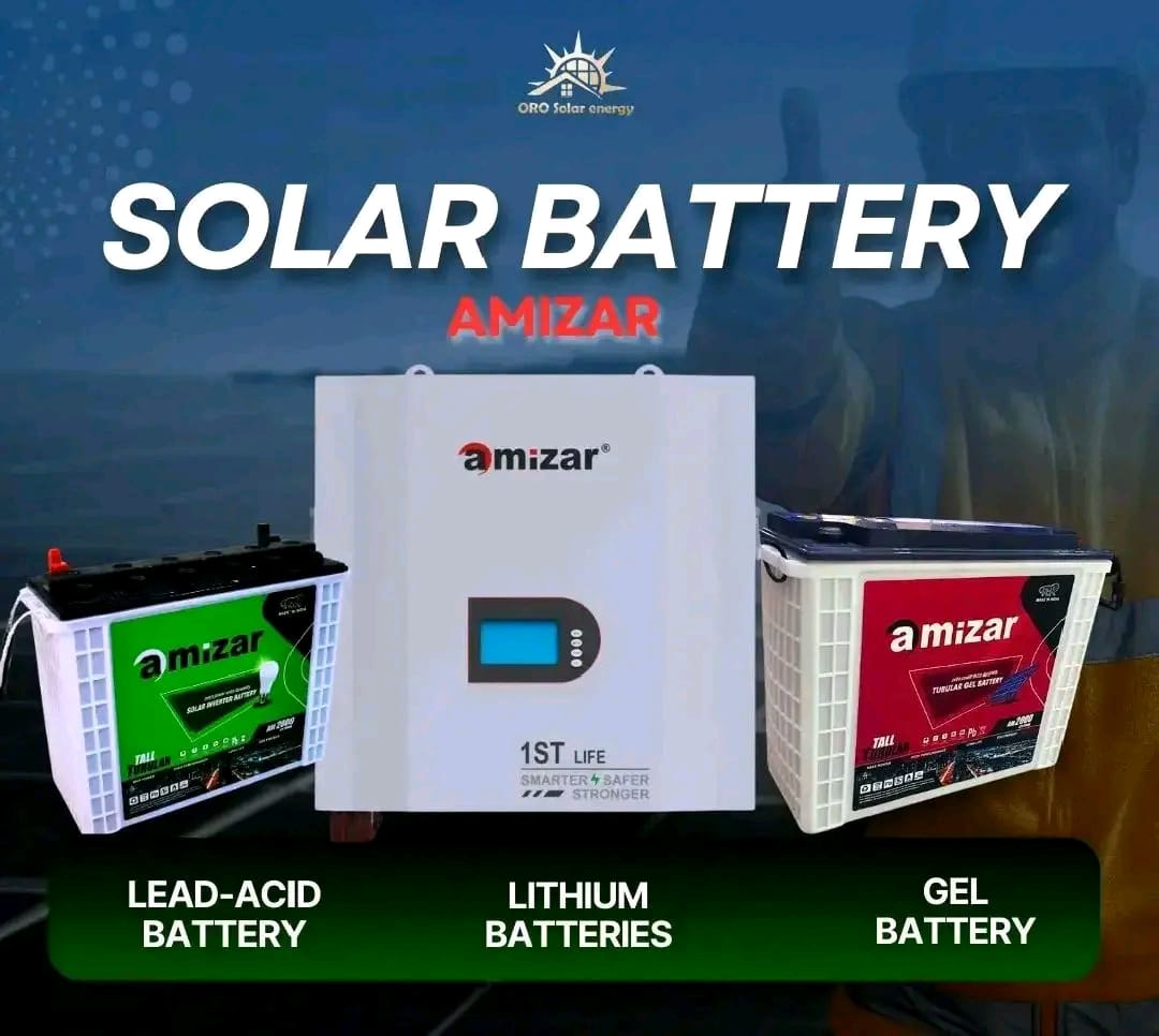 Amizar 200Ah 12V Deep Cycle Gel Battery